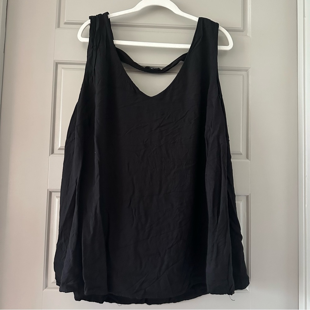 new look black tank top